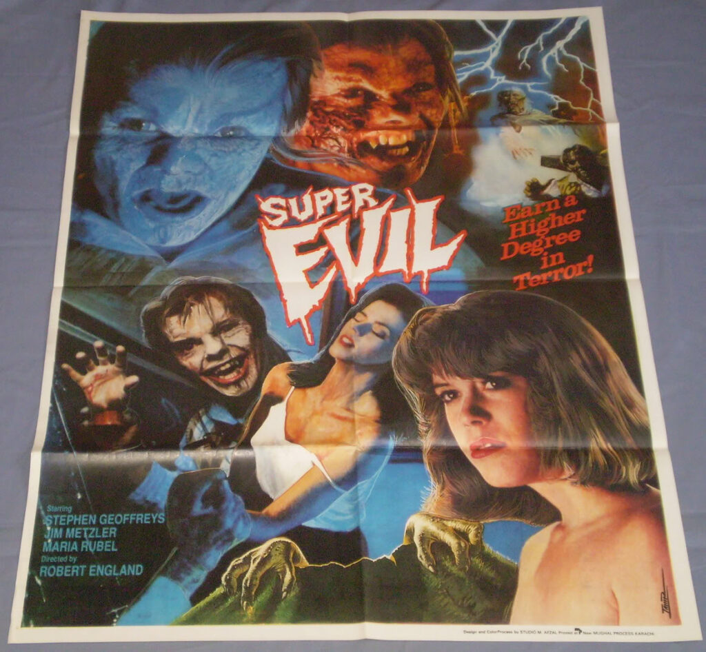 976-EVIL *Org 89 Pakistan 1-SH* ROBERT ENGLUND HORROR