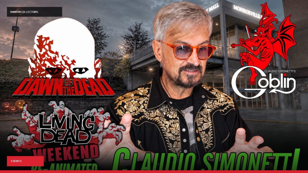 Claudio Simonetti Added to DAWN OF THE DEAD Reunion at Living Dead Weekend: Reanimated