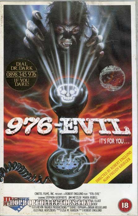 976 Evil UK Medusa Pictures VHS Video