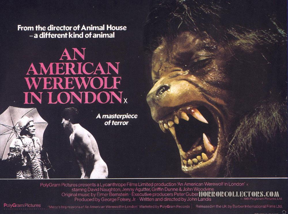 An American Werewolf in London British Quad Poster