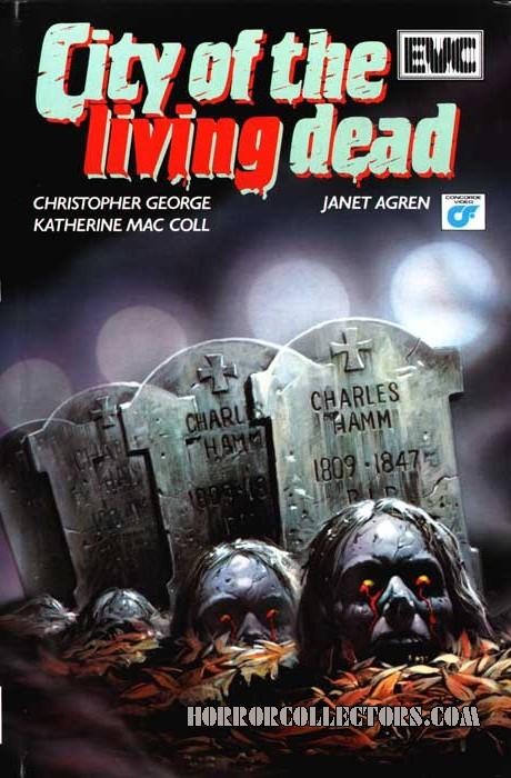 City of the Living Dead Netherlands EVC VHS Video
