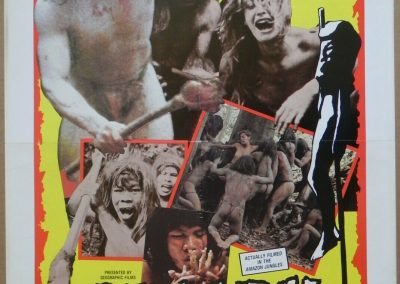 Cannibal Holocaust 1980 U.S. 1-sheet Poster Ruggero Deodato Robert Kerman