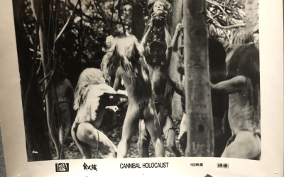Cannibal Holocaust ORIGINAL Mini Japanese lobby cards