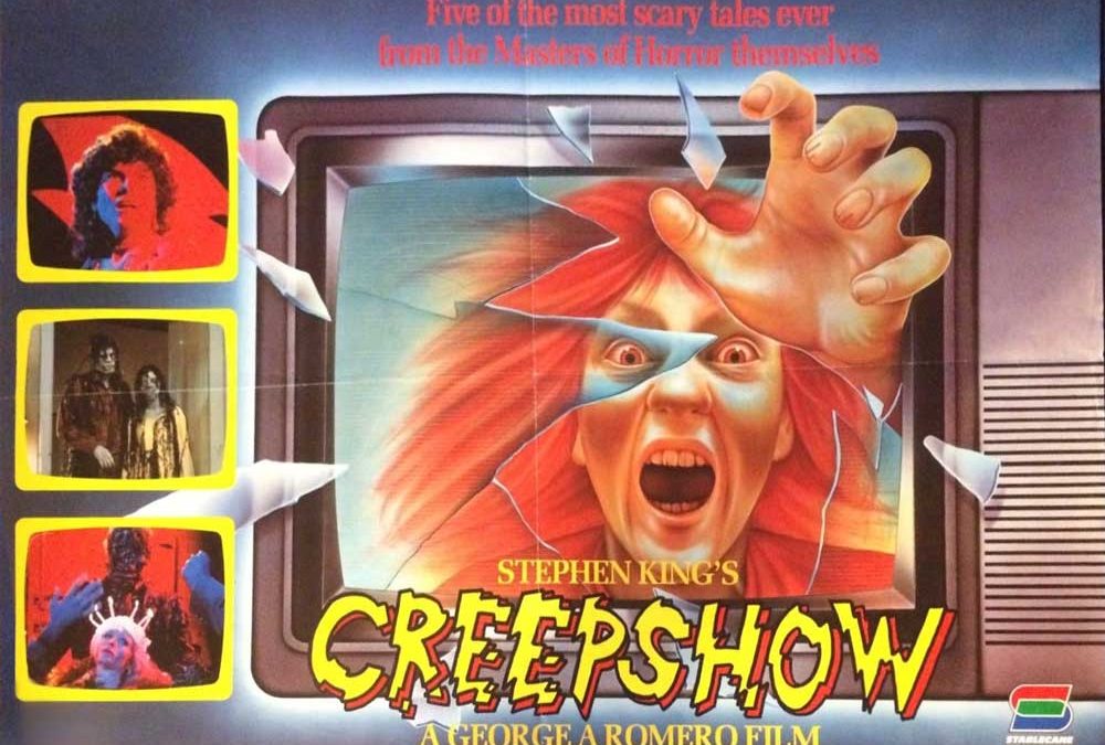Creepshow UK Re Release Poster Stablecane Home Video