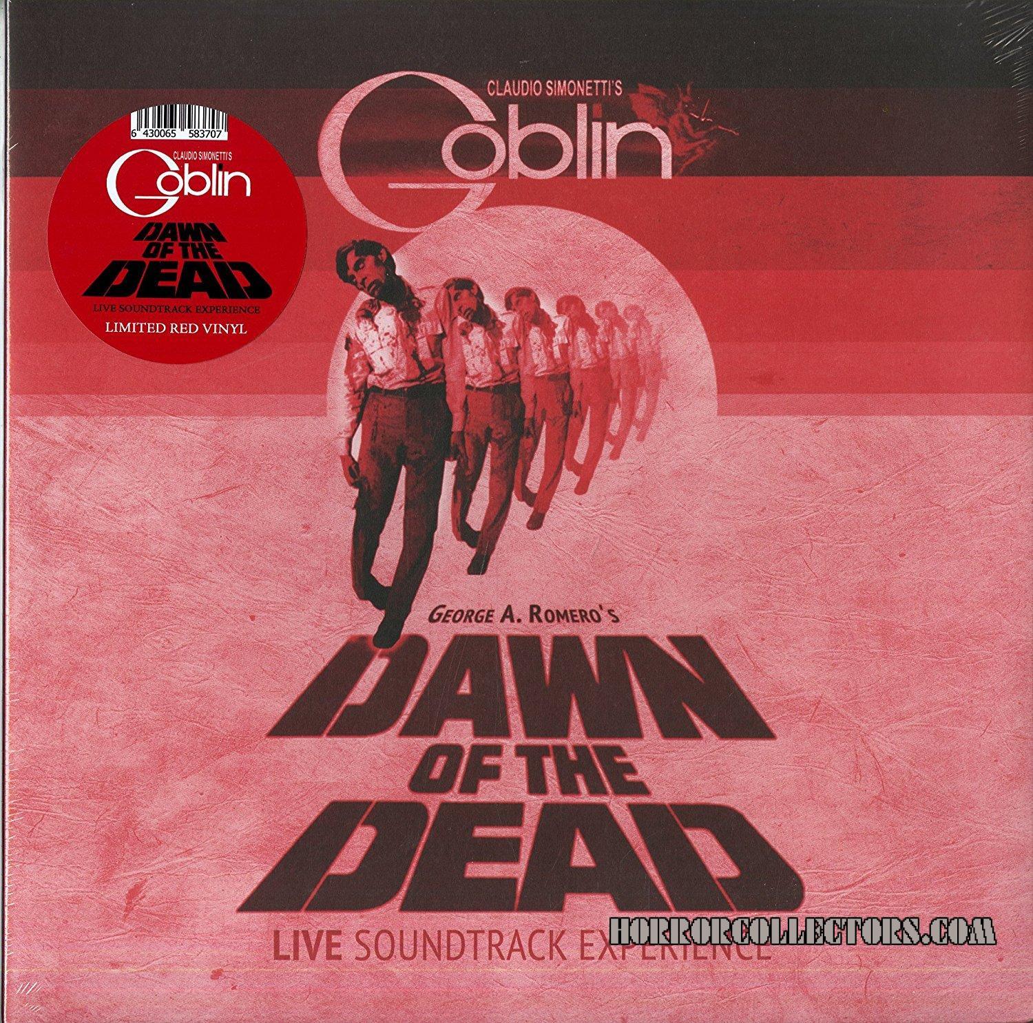 Dawn of the Dead live in Helsinki Claudio Simonettis Goblin LTD ED Red Vinyl