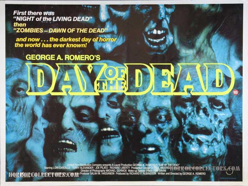 Day of the Dead British Quad Poster