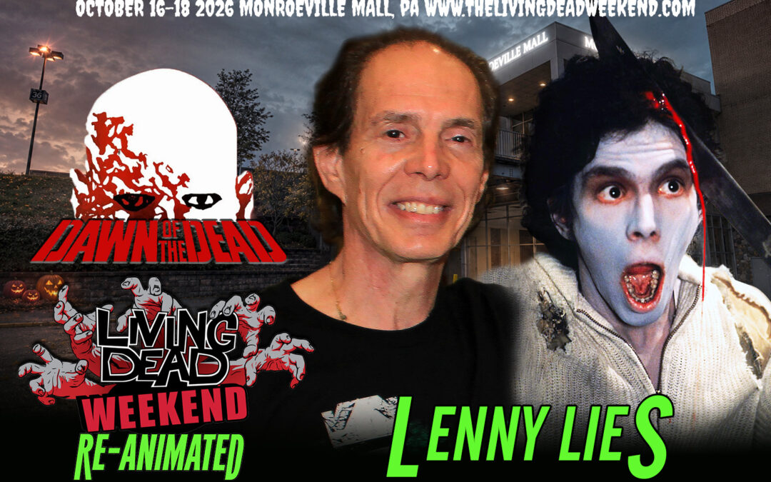 Leonard A. Lies — the Machete Zombie — Joins Living Dead Weekend at Monroeville Mall, Oct 16–18, 2026