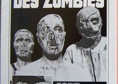 La Terreur Des Zombies French Press Sheet front