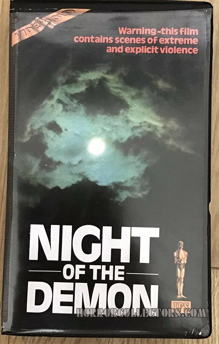 Night of the Demon UK IFS Pre Cert VHS