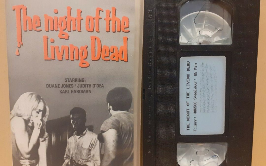 Night of the Living Dead Dutch STV Video VHS