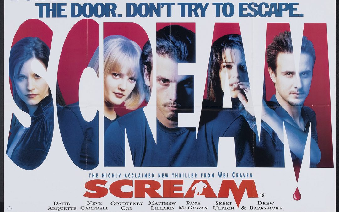 Scream British Quad poster
