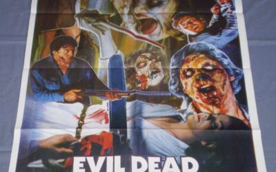 The Evil Dead Pakistan Original One Sheet (1981)
