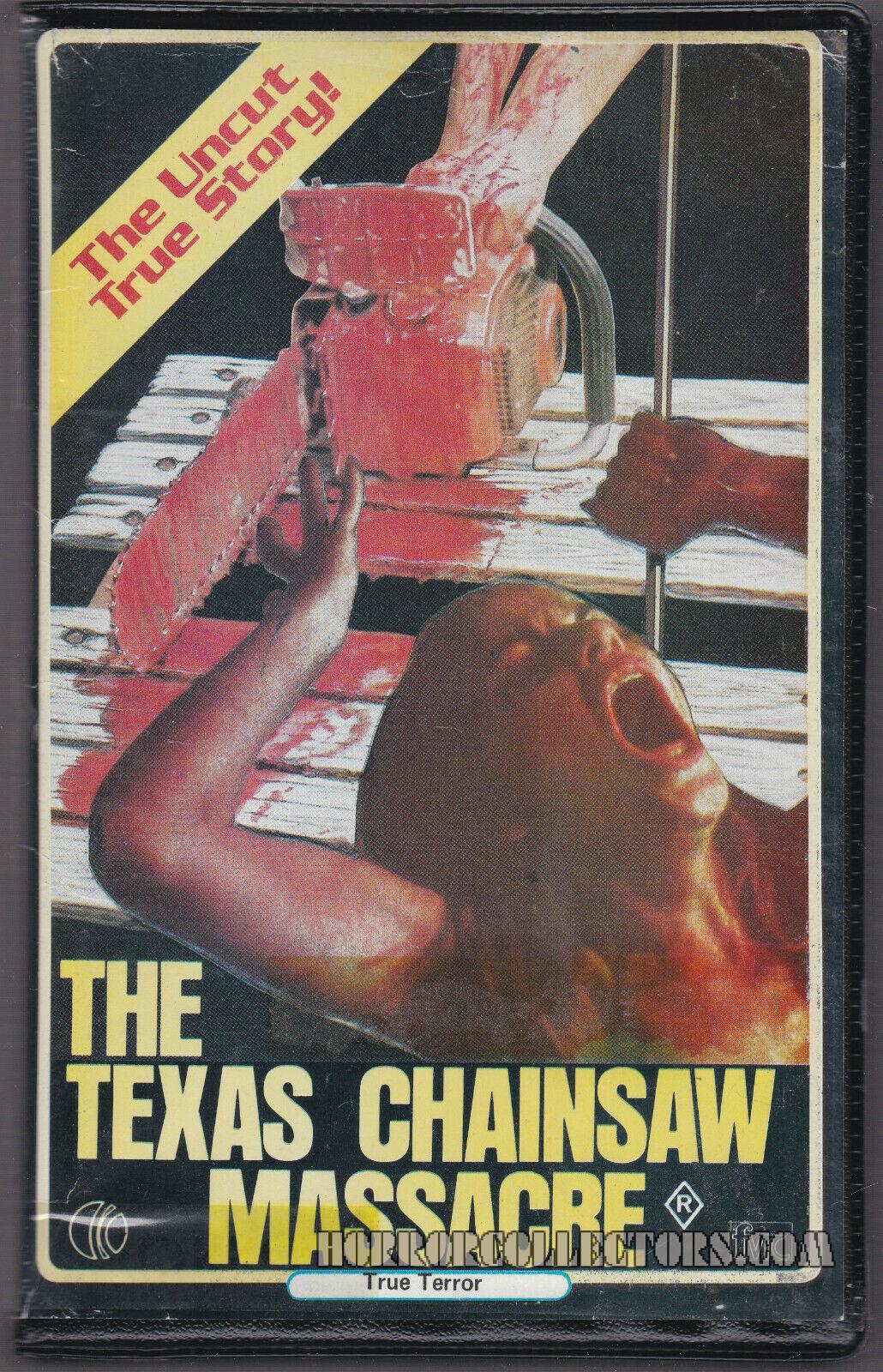THE TEXAS CHAINSAW MASSACRE K-TEL Ex-Rental video