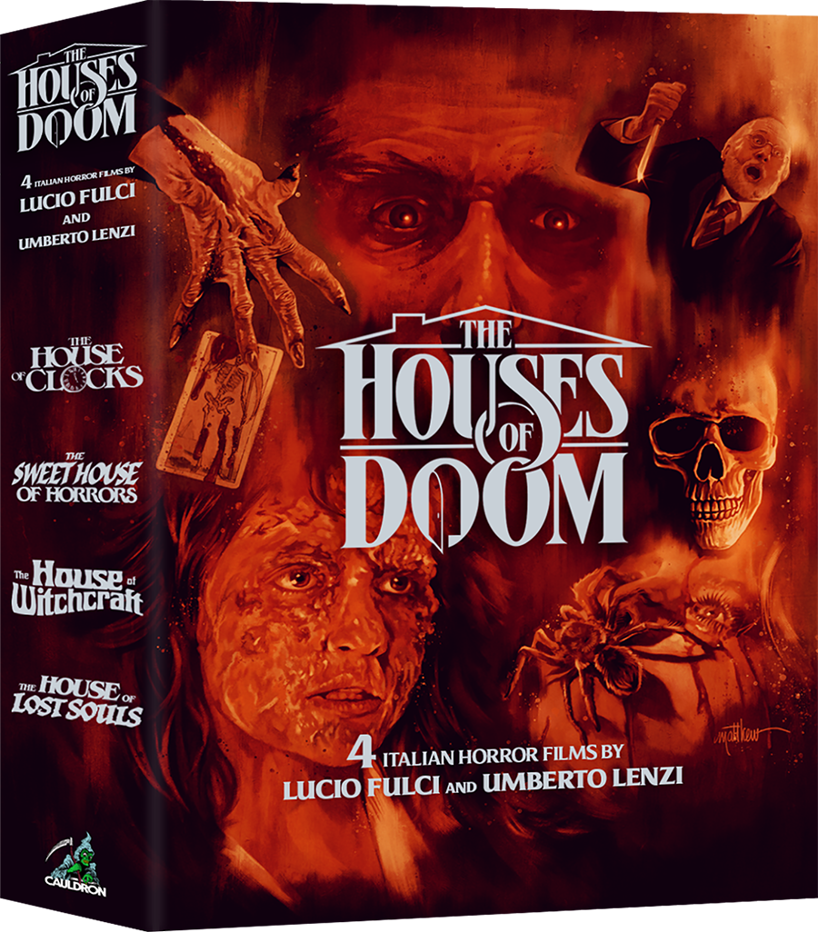 The Houses of Doom — Limited 4×Blu ray / 2×CD Box Set (includes The Sweet House of Horrors Blu ray)