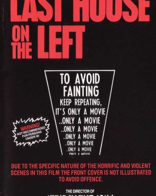 The Last House On The Left ReplayUK Pre Cert front