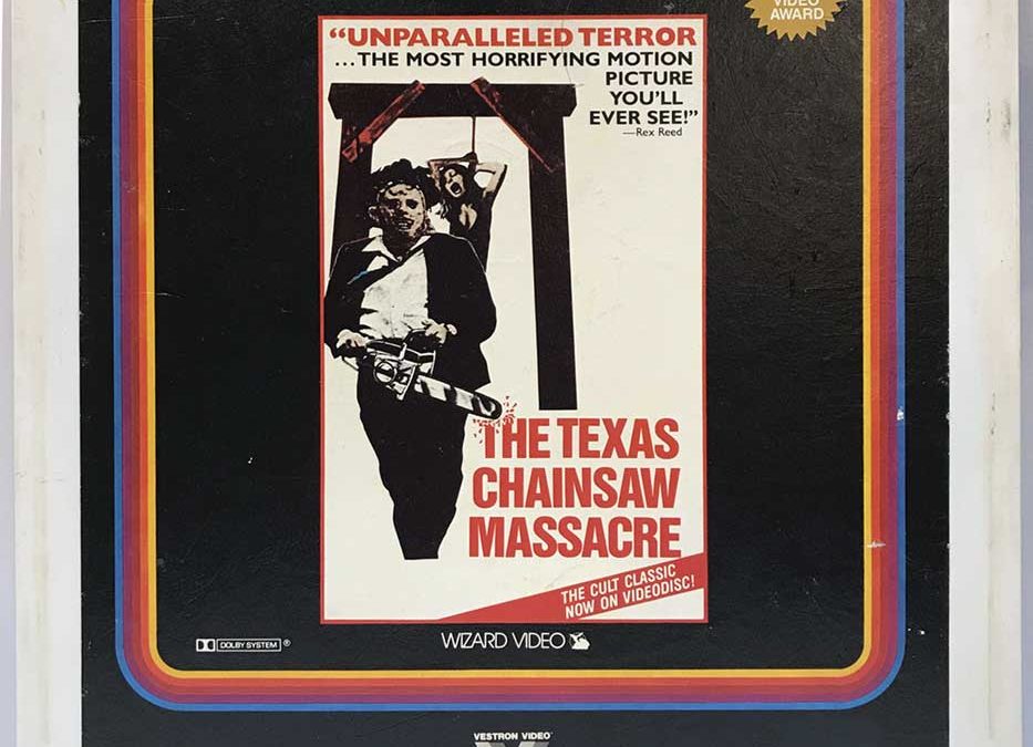 The Texas Chainsaw Massacre Wizard CED Video Disc