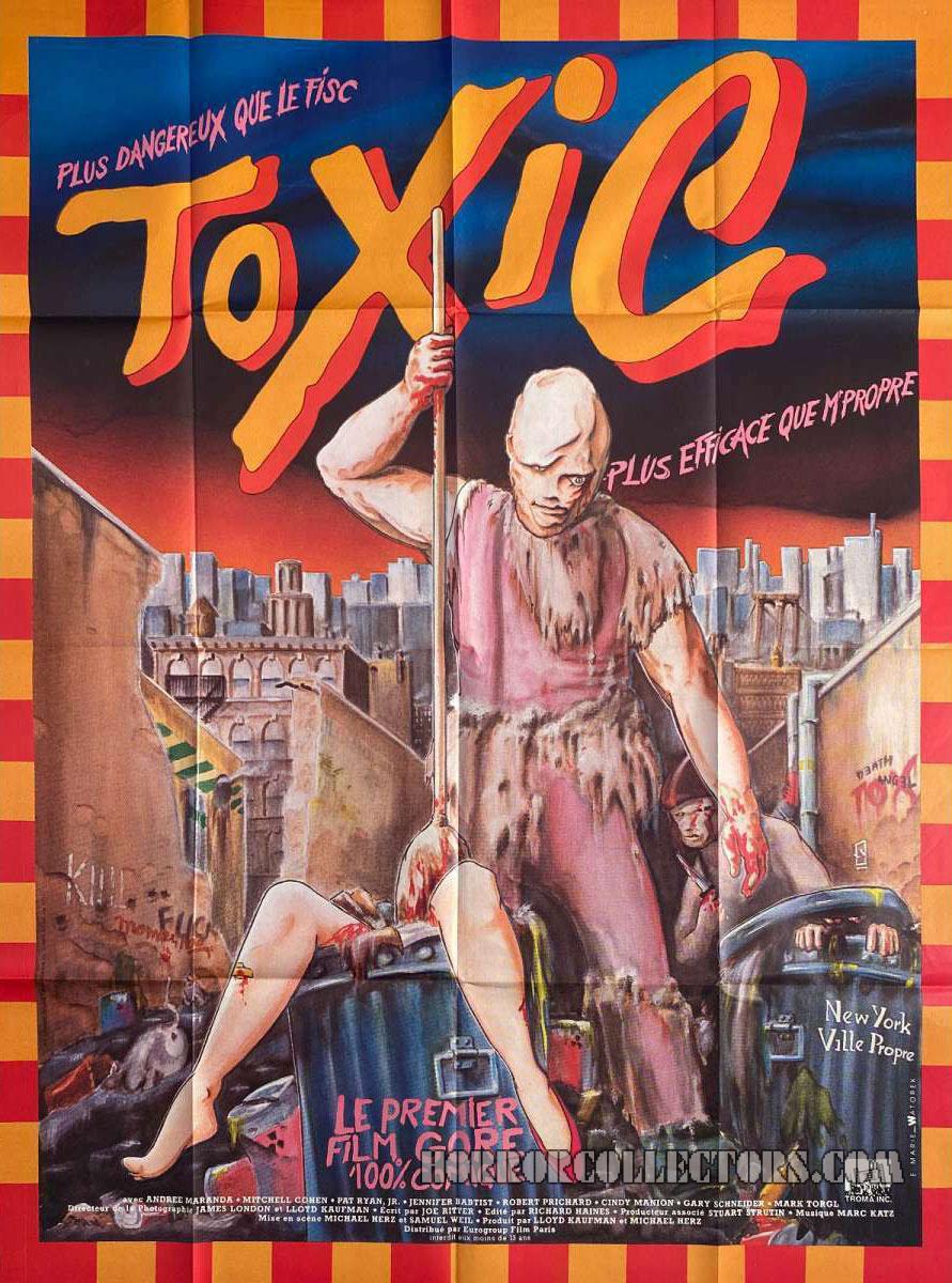 The Toxic Avenger French Grande Poster