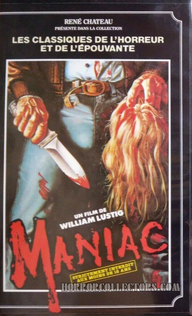Maniac Editions René Château VHS Video 1991