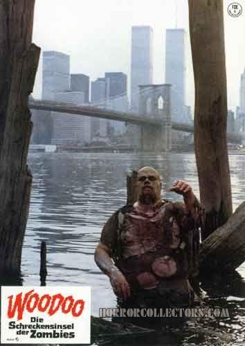 Woodoo Die Schreckensinsel der Zombies German Lobby Cards