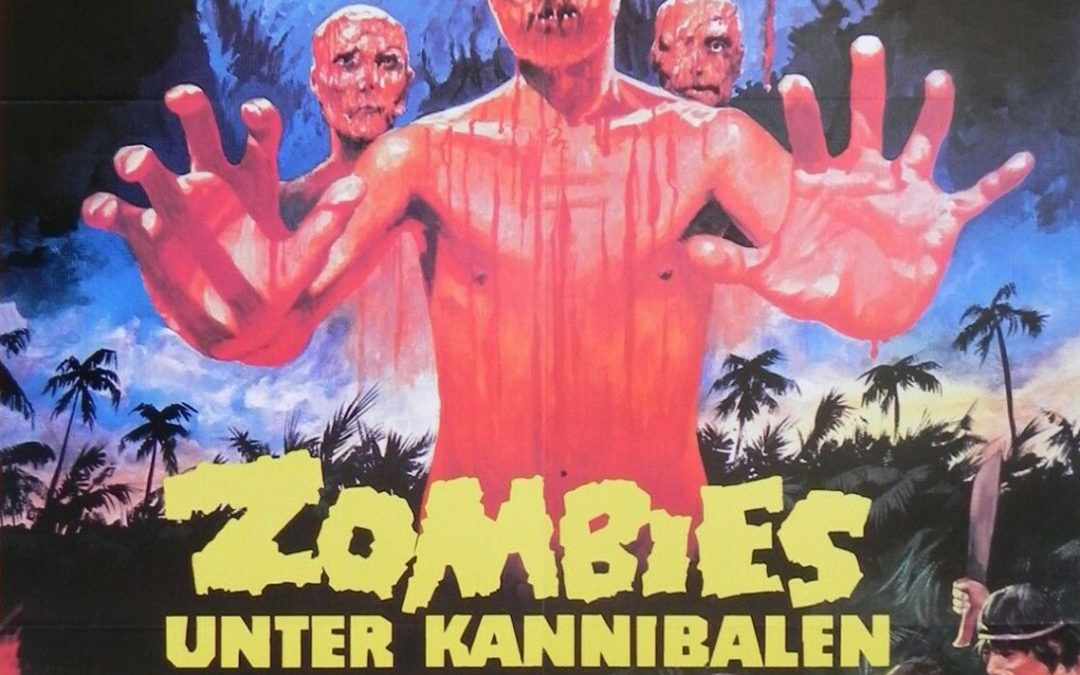 Zombies Unter Kannibalen German A1 Poster