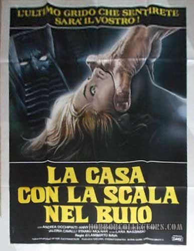 A Blade In The Dark Italian 4 Sheet Poster