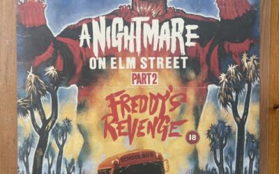 A Nightmare on Elm Street Part 2: Freddy’s Revenge UK Video Shop Poster (27 x 18 in)