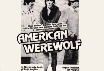 An American Werewolf in London German Press Publicity Werberatschlag