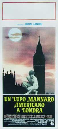 An American Werewolf in London Italian Locandina Poster