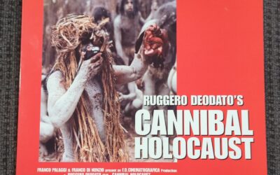 Cannibal Holocaust Cult Epics LaserDisc with poster & inserts