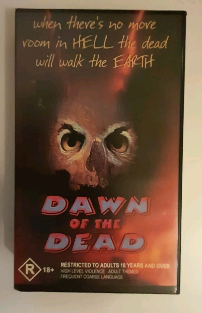 Dawn of the Dead Australian VHS PAL