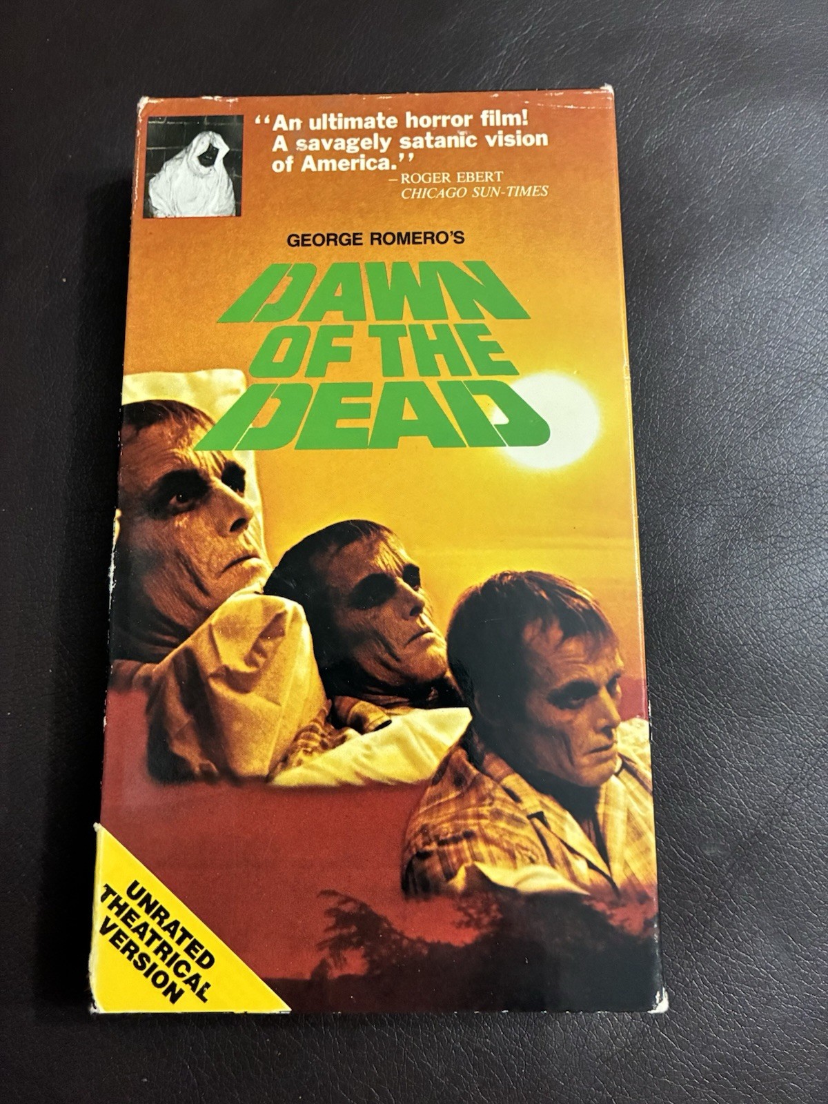 Dawn of the Dead VHS – Republic Unrated Theatrical Cut