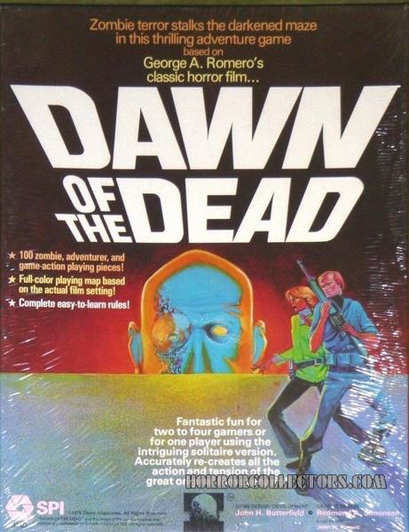 Dawn of the Dead SPI Board Game