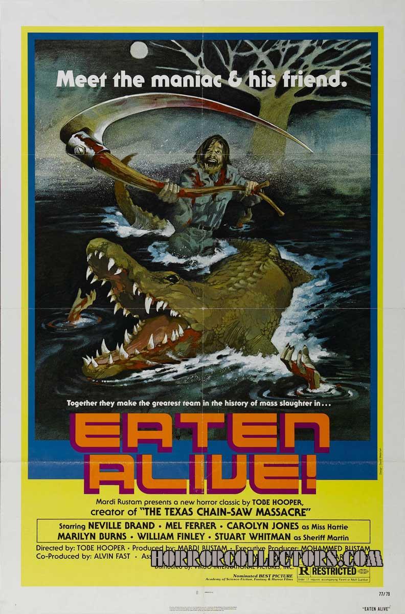 Eaten Alive USA one sheet poster