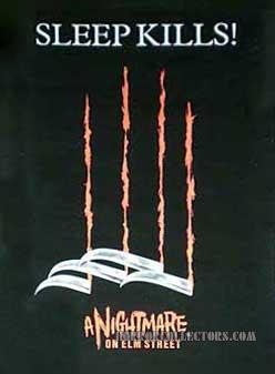 A NIGHTMARE ON ELM STREET BRITISH DOUBLE CROWN TEASER POSTER VERSION B