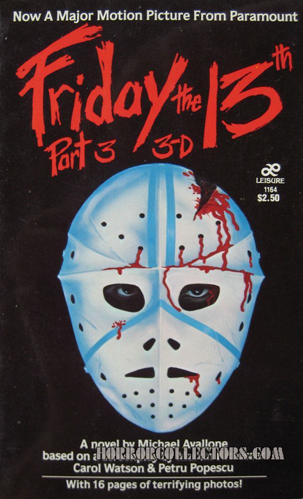 Friday the 13th Part 3 3D Book Paramount Pictures