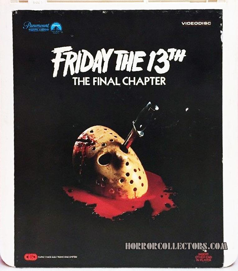 Friday the 13th Part 4 Paramount CED Video Disc