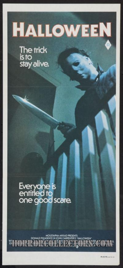 Halloween Australian Daybill Poster