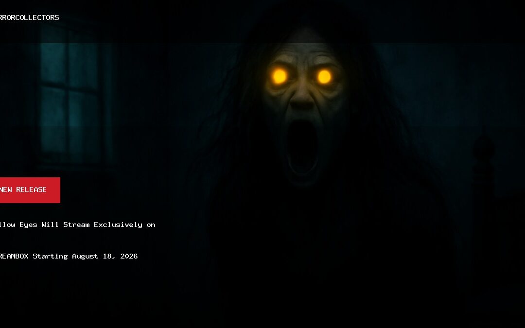 Yellow Eyes Will Stream Exclusively on SCREAMBOX Starting August 18, 2026