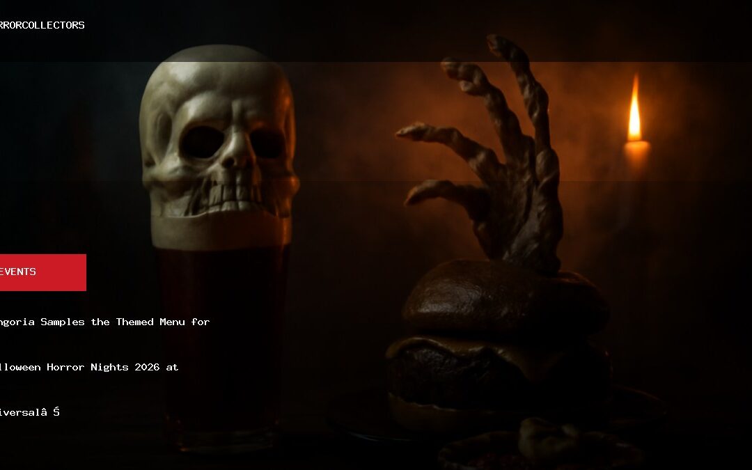 Fangoria Samples the Themed Menu for Halloween Horror Nights 2026 at Universal Hollywood