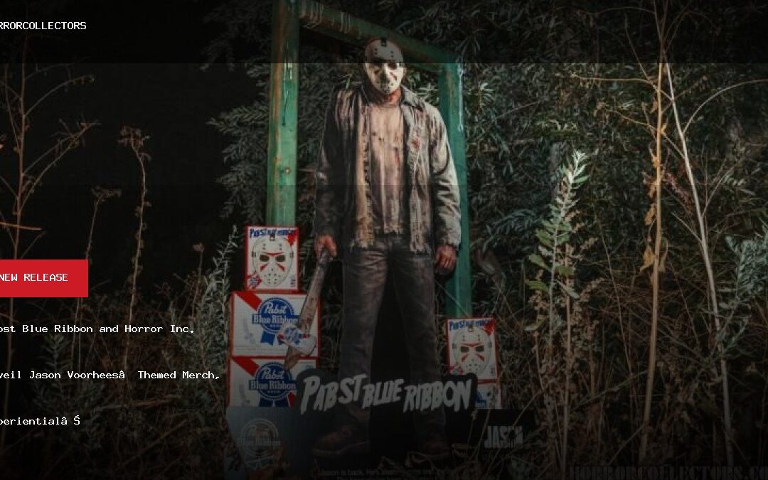 Pabst Blue Ribbon and Horror Inc. Unveil Jason Voorhees–Themed Merch, Experiential Hallow…
