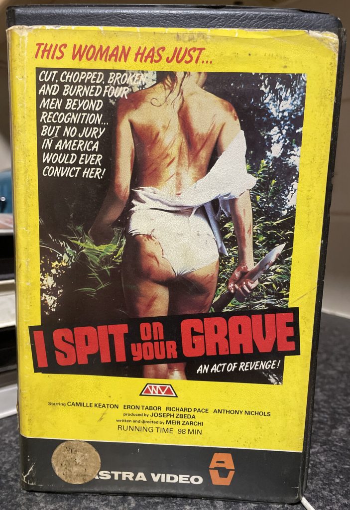 i spit on your grave vhs 285137935223 a