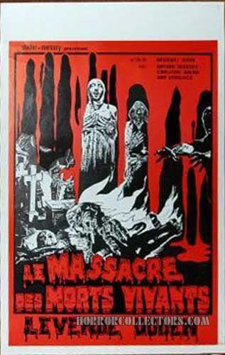 The Living Dead at Manchester Morgue Belgian Poster