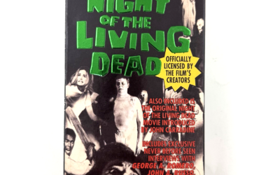 Night of the Living Dead Simitar 25th Anniversary VHS Set