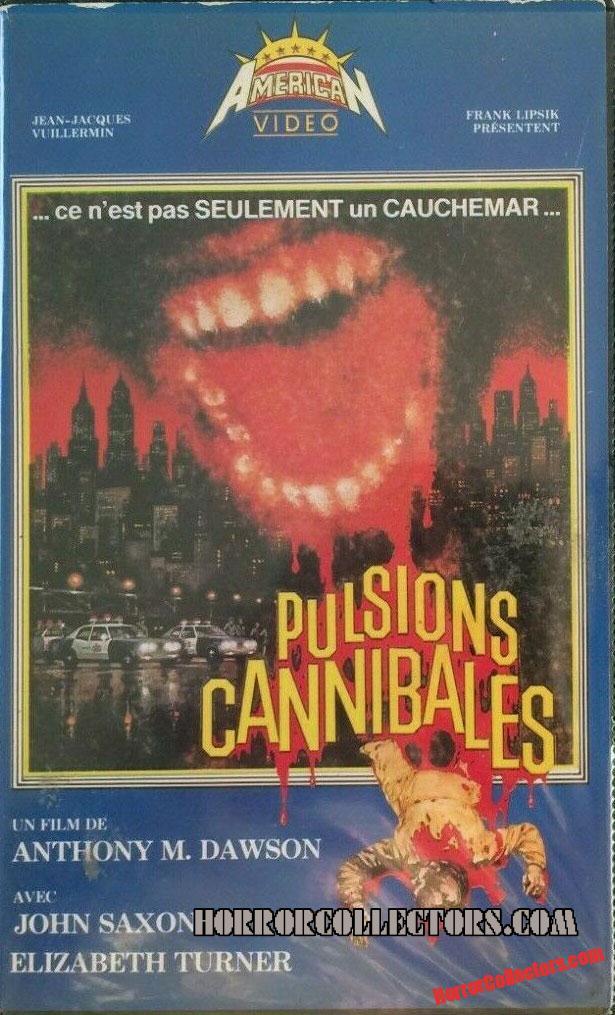 Cannibal Apocalypse French release Pulsions Cannibales American Video
