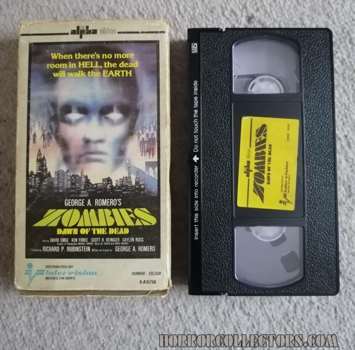 Dawn Of The Dead Zombies InterVision Carton Pre Cert