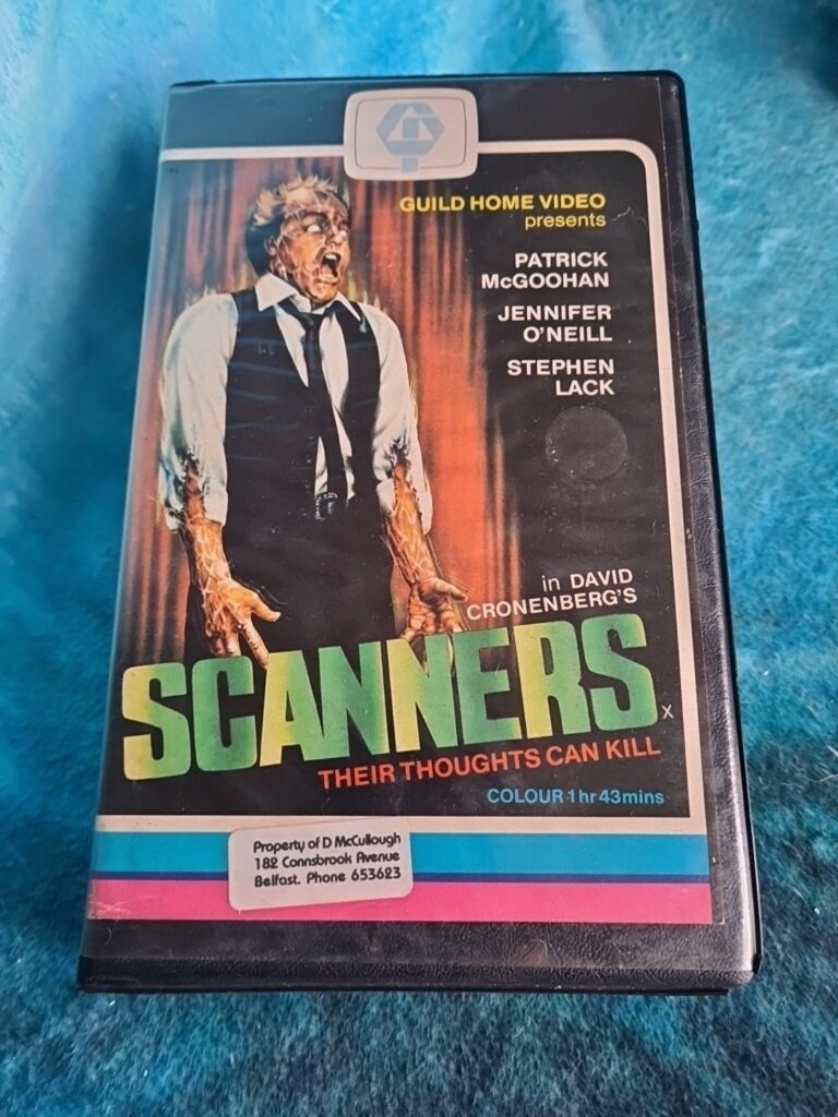 Scanners Pre Cert Beta-Max. Guild Home Video Run 103min. - Image 1