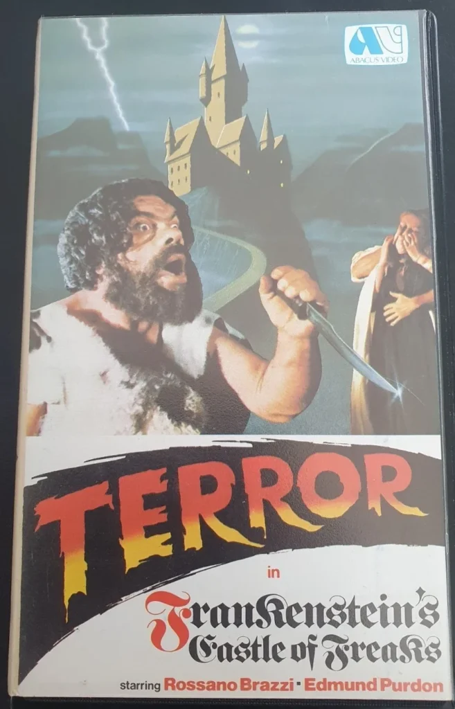 terror in frankensteins castle of freaks pre cert abacus video