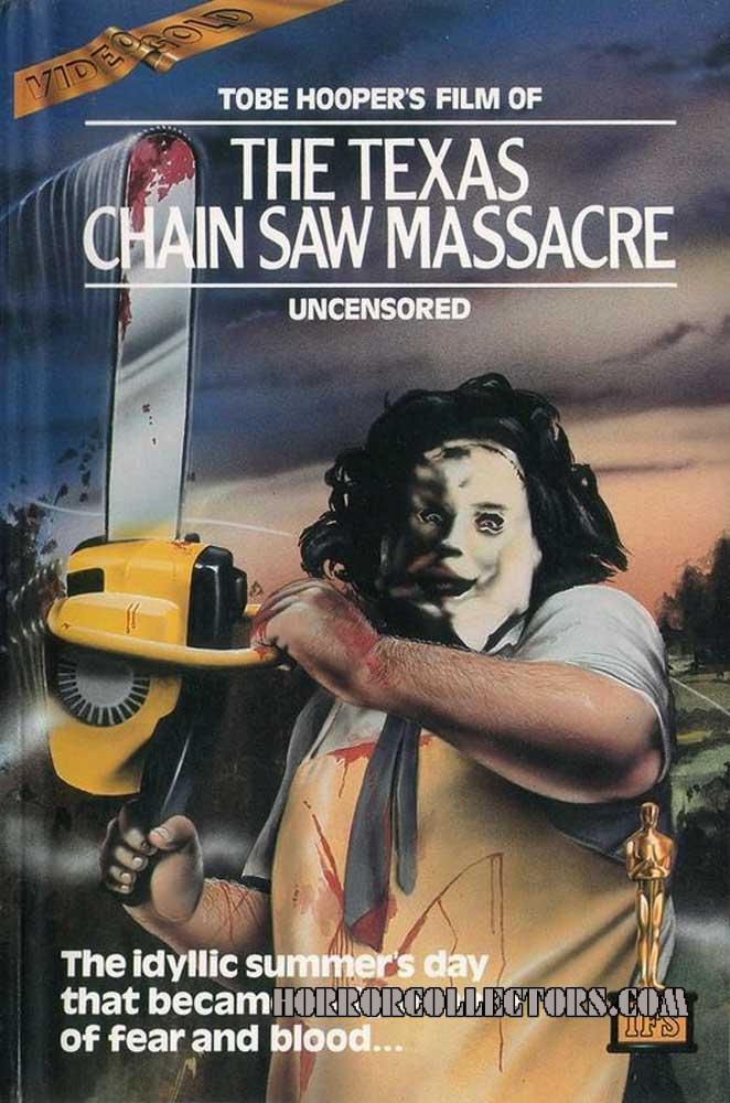 The Texas Chainsaw Massacre UK Pre Cert IFS Video Gold series