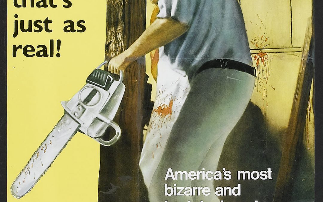 Texas Chainsaw massacre Australian Daybill Poster