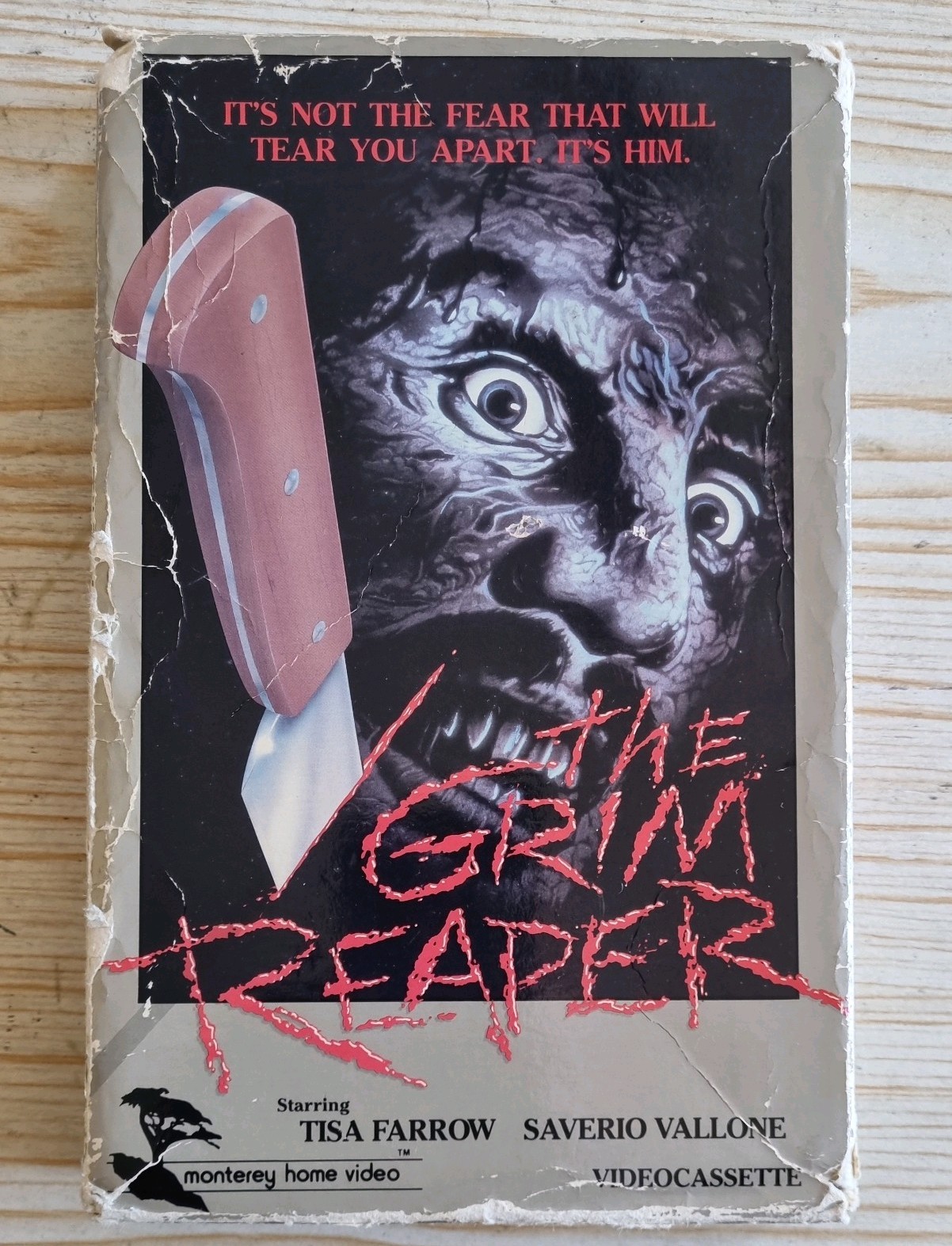 Anthropophagus (The Grim Reaper) Monterey Home Video VHS